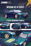 Inno64 Nissan GT-R R35 T-Spec Midnight Purple