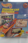 HOT WHEELS CUSTOM CAR DESIGNER SET W/WHITE VOLKSWAGEN DRAG BUS