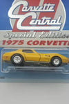 HOT WHEELS CORVETTE CENTRAL YELLOW 1975 CORVETTE w/RR's