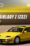 Inno64 Nissan Fairlady Z Z32 YELLOW w/SPARE WHEELS