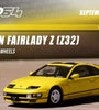 Inno64 Nissan Fairlady Z Z32 YELLOW w/SPARE WHEELS