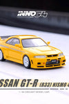INNO64 1:64 Nissan Skyline GT-R R33 Nismo 400R Lighting Yellow
