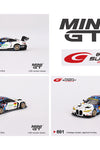 Mini GT 1:64 Japan Exclusive BMW M4 GT3 #7 “Studie BMW M4” BMW M Team Studie x CRS 2023 SUPER GT SERIES #691