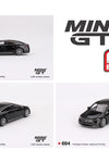 Mini GT 1:64 Mercedes-Benz EQS 580 4MATIC – Black #694