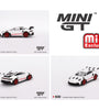 Mini GT 1:64 Porsche 911 (992) GT3 RS – White with Pyro Red Accent Package #630