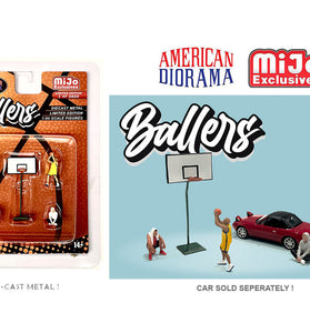 1/64 American Diorama Ballers 5 piece Set - MiJo exclusive