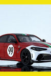 BBR Models Alfa Romeo Giulia GTAm Rosso GTA #99 Centro Stile Livery 1/64