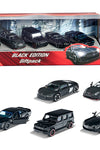 Majorette 1:64 5-Car Set Gift Pack Black Edition 2023