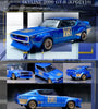 INNO64 1:64 Nissan 2000 GT-R KPGC110 Raching Concept 1972 #73 Blue