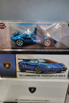 Hot Wheels Lamborghini Countach LP500 S 1982 1:64 Diecast Car Model - Blue