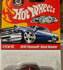 Hot Wheels Modern Classics Black 1970 Plymouth Roadrunner in Protecto