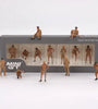 Mini GT 1:64 Metal Figurine: Camel Trophy Crew 7Pcs Set