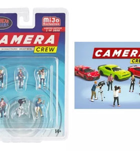 American Diorama 1:64 Camera Crew Figure Set – MiJo Exclusives