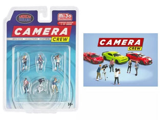 American Diorama 1:64 Camera Crew Figure Set – MiJo Exclusives