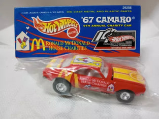 Hot Wheels - 1967 Chevy Camaro - 9th Annual Convention Ronald McDonald Charity  w/RR's