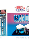 American Diorama 1:64 2-Pack Canopy Set – White – MiJo Exclusives Limited Edition