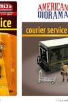 1/64 American Diorama 6 pc. Courier Service Set - MiJo exclusive