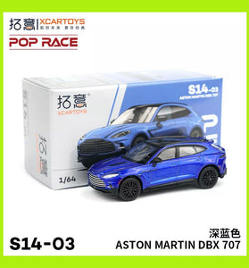 Pop Race 1:64 Aston Martin DBX 707 Blue