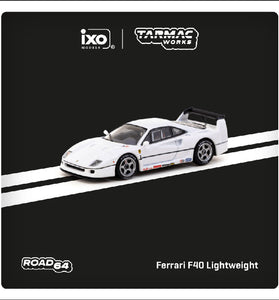 Tarmac Works 1:64 Ferrari F40 Lightweight – White – Road64