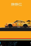 BSC YELLOW RWB 964 w/FIGURE #'D TO 499 70TH ANNIVERSARY