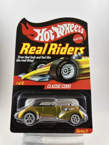 HOT WHEELS RLC REAL RIDERS GOLD CLASSIC CORD