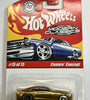 Hot Wheels Modern Classics Gold Camaro Concept in Protecto