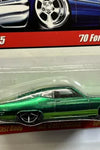 Hot Wheels Modern Classics Green '70 Ford Torino in Protecto