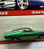 Hot Wheels Modern Classics Green '70 Ford Torino in Protecto