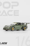 Pop Race 1:64 RWB 997 Dark Green