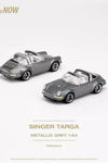 Pop Race 1:64 Singer Targa Metallic Gray