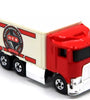 Loose Hot Wheels 1/64 Scale 1995 Hiway Hauler H.E.B. red/white BW's