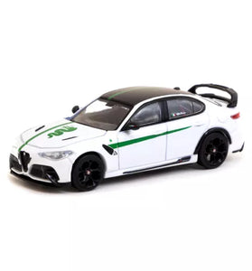 Tarmac Works White Alpha Romeo Guilia GTAm Lamley Group