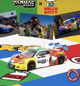 Tarmac Works Audi R8 LMS GT3 Evo II Hello Kitty 1:43 macua GT Cup 2022