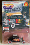 Hot Wheels Hot Rod Magazine 32 Ford Coupe Drag Races Hot Rod w/RR's