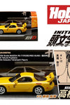 INITIAL D 1:64 Mazda RX-7 (FD3S) Red Suns w/Keisuke Takahashi Figure Inside Car