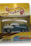 HOT WHEELS JC WHITNEY Teal 1955 CHEVY BELAIR w/RR's