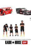 MINI GT 1/64 - FIGURINE KAIDO & SONS 4 FIGURE SET