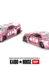 Kaido House x Mini GT 1:64 Nissan Skyline GT-R (R34) Kaido Racing Factory V1 – Pink