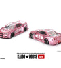 Kaido House x Mini GT 1:64 Nissan Skyline GT-R (R34) Kaido Racing Factory V1 – Pink