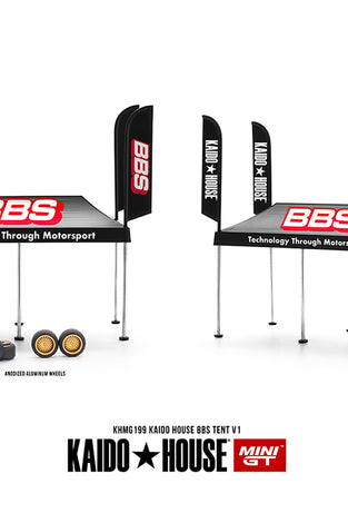 Kaido House x Mini GT 1:64 Kaido House BBS Tent V1