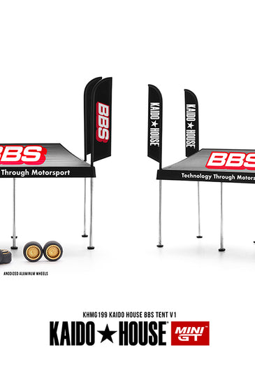 Kaido House x Mini GT 1:64 Kaido House BBS Tent V1