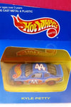 HOT WHEELS KYLE PETTY CAR #44, NEW IN THE BOX w/RR's