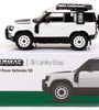 Tarmac Works 1:64 Land Rover Defender 90 White Metallic - Lamley Special Edition