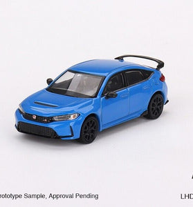 Mini GT 1:64 Honda Civic Type R Boost Blue Pearl 2023 #637