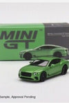 Mini GT Bentley Continental GT Speed 2022 Apple Green #473