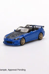 Mini GT 1:64 Honda S2000 (AP2) Mugen Monte Carlo Blue Pearl #493