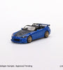 Mini GT 1:64 Honda S2000 (AP2) Mugen Monte Carlo Blue Pearl #493