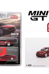 Mini GT 1:64 Bentley Continental GT Speed 2022 Candy Red #420