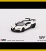 Mini-GT Bugatti Chiron Pur Sport White #569 1:64