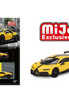 Mini GT 1:64 Bugatti Chiron Pur Sport #16 Yellow #428